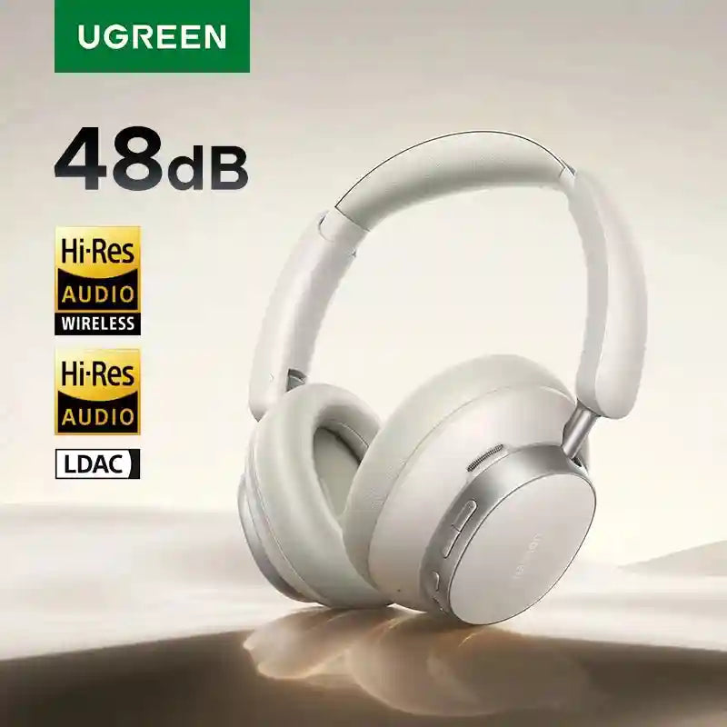 Wireless Noise Canceling Headphones - Hi-Res LDAC Over-Ear Studio Monitor Tidesmit