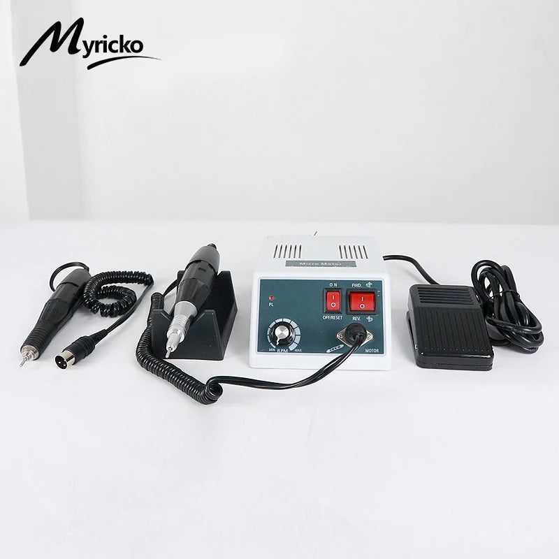 Dental Micromotor Polisher 35000 RPM Lab Handpiece - EU Certified Body Shaping Massage Equipment Tidesmit