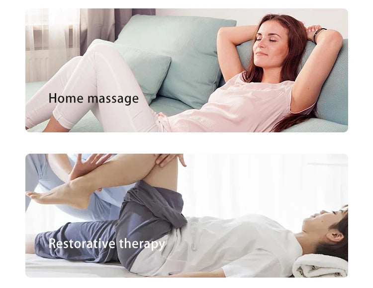 Fascia Muscle Massager: Heated Vibration Tool for Deep Tissue Relief Fascia Gun Tidesmit