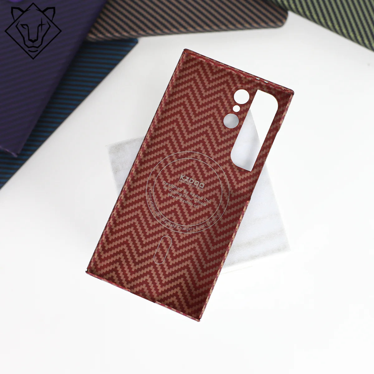 Samsung Galaxy S24 Ultra Aramid Fiber Case: Slim Military-Grade Protection Tidesmit