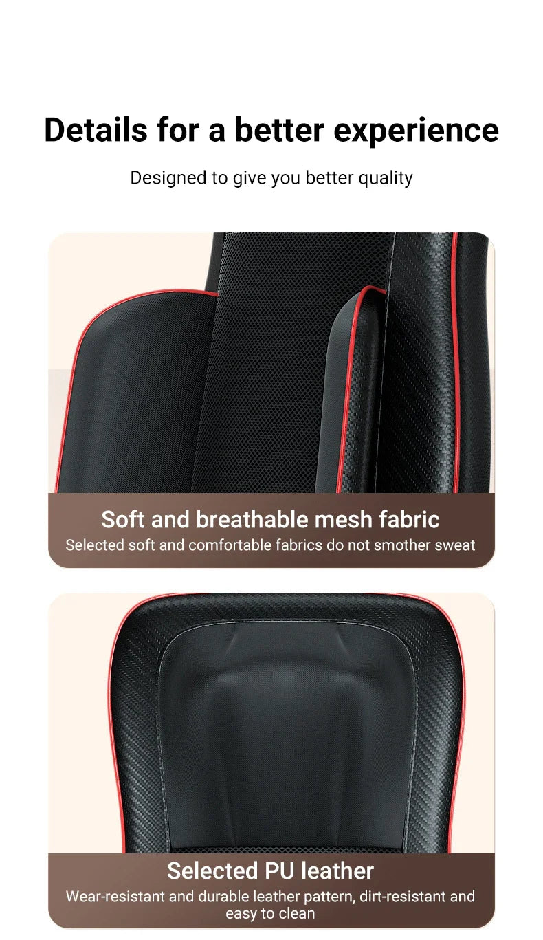 Electric Massage Pillow for Muscle Relief with Heat Therapy - QWW728 Massage Chairs Tidesmit