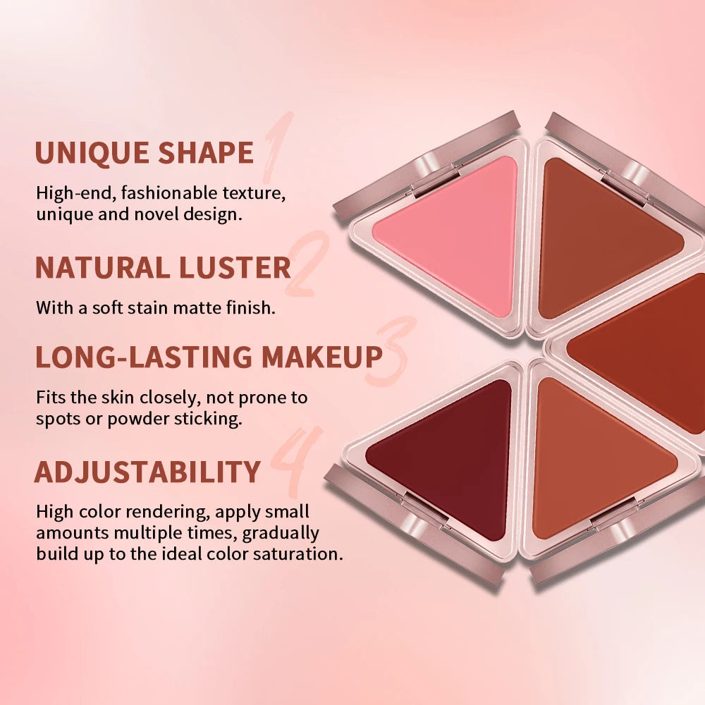 Tidesmit Higher Standard satin matte cream blush texture close-up for natural brightening and long-lasting face makeup