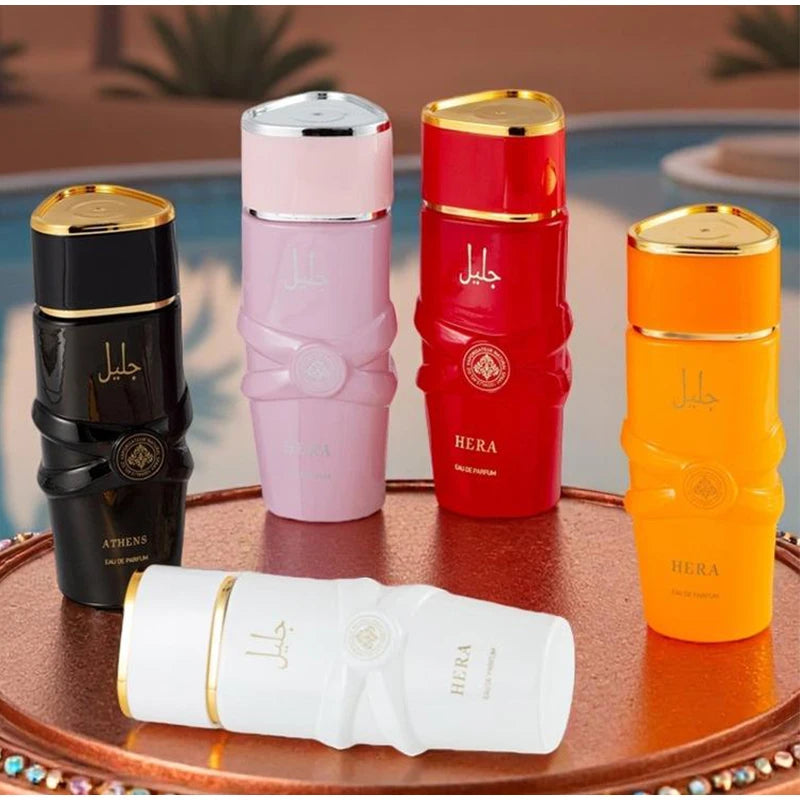 Tidesmit Arabic unisex perfume spray with floral, fruity, spicy oriental, and gourmand musk notes for daily wear.