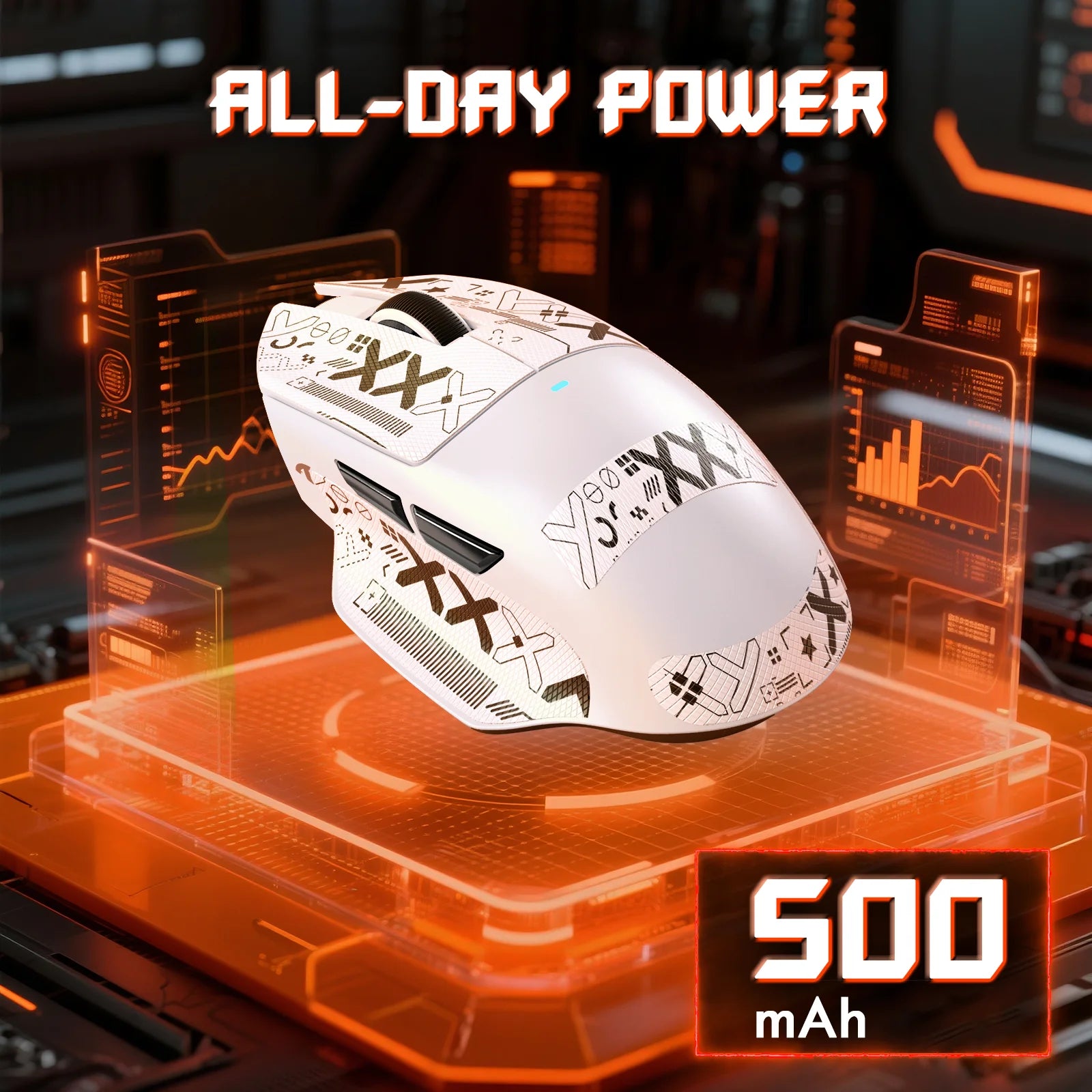 ATTACK SHARK V6 65g Wireless Gaming Mouse RGB Magnetic Charging Dock Wireless/Wired Mouse 1K Polling PAW3311 Office Gamer Mice