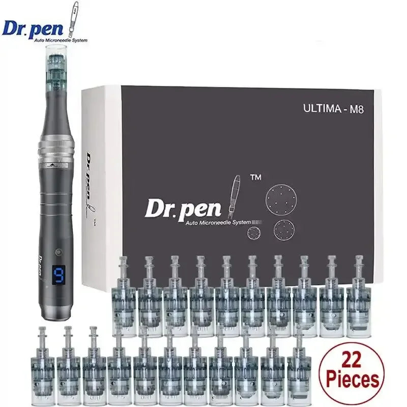 Dr Pen Ultima M8 Microneedling Pen - Professional PMU Device Permanent Makeup Machines Tidesmit