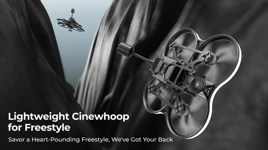 Pavo20 Pro Brushless Whoop Drone with 1104 7200KV Motors Tidesmit