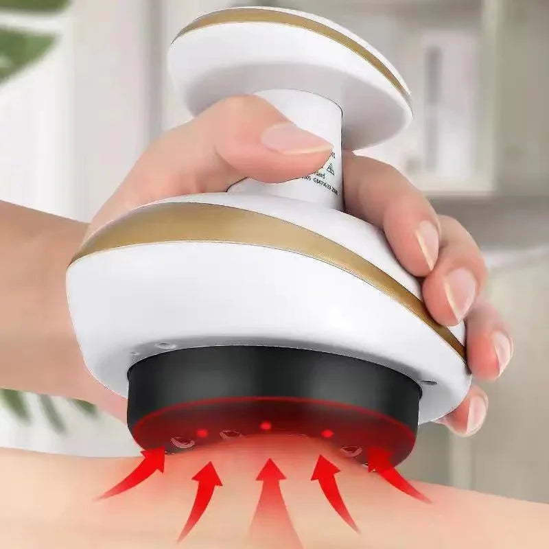Electric Guasha Body Massager with Heat Therapy for Muscle Relief Body Shaping Massage Equipment Tidesmit