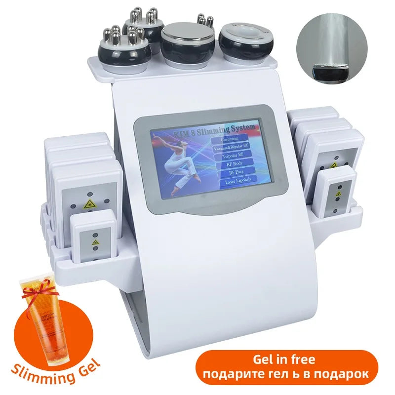 Ultrasonic Cavitation 6-in-1 Body Slimming Device - Tidesmit Body Shaping Massage Equipment Tidesmit