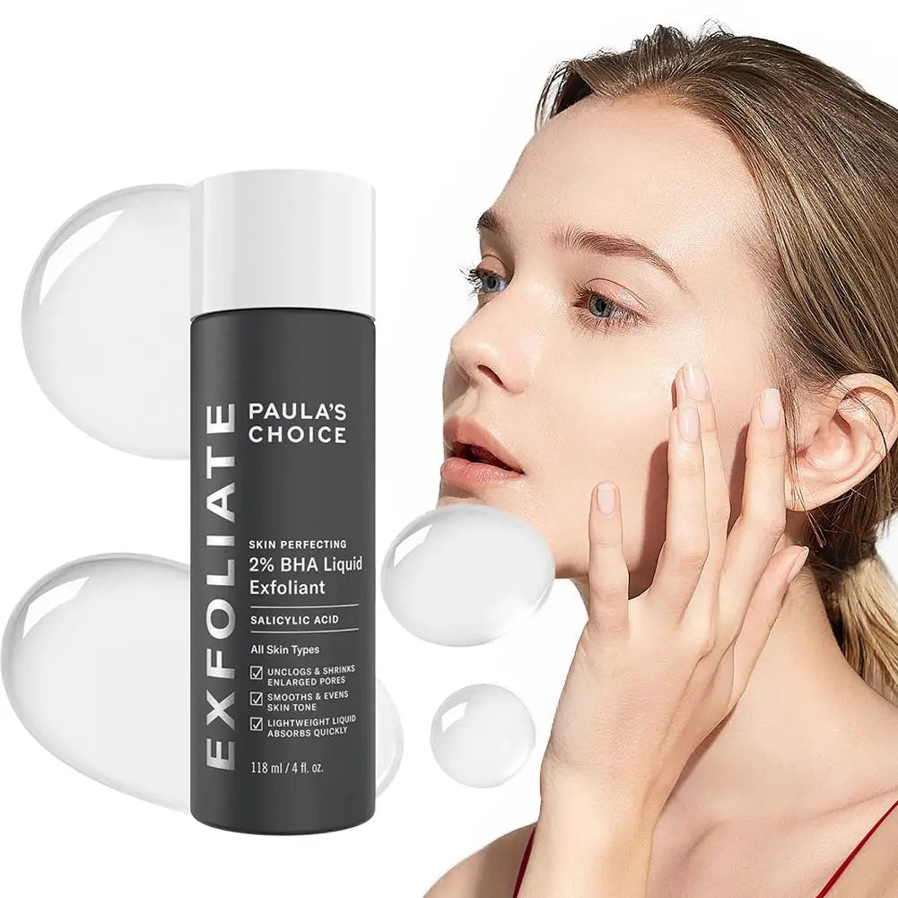 2% Salicylic Acid Exfoliant for Acne Treatment & Oil Control 118ml Scrubs Treatments Tidesmit