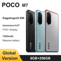 POCO M7 4G Smartphone - 144Hz Display & 7000mAh Battery AE UNITED KINGDOM Global Version Tidesmit