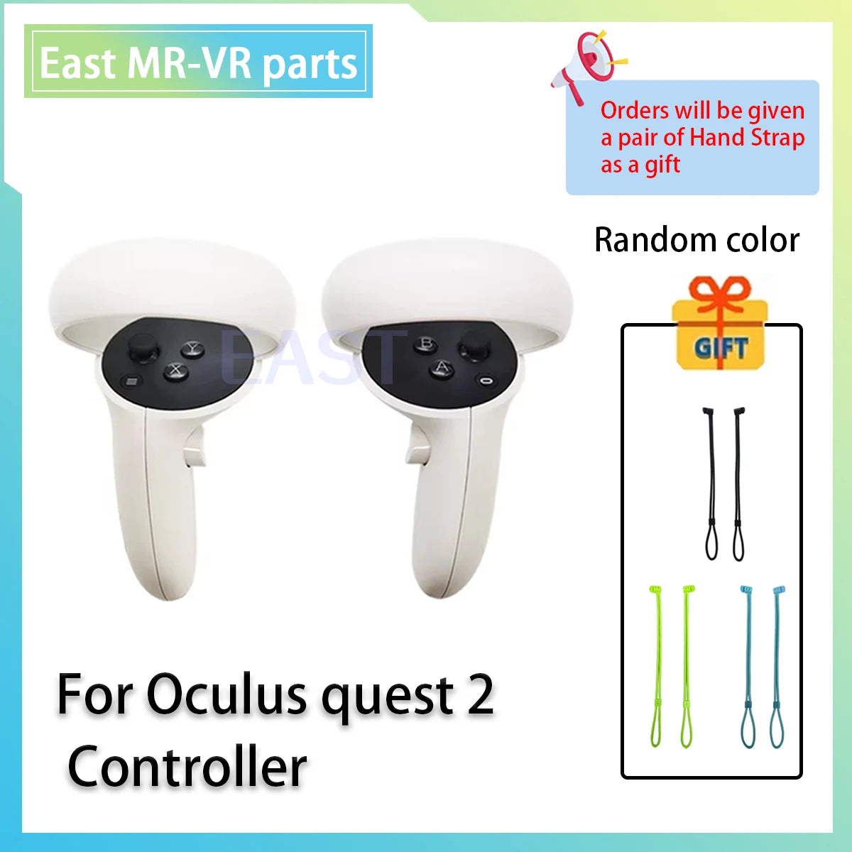 Meta Quest 2 Replacement Controller | Official VR Handle Set Tidesmit