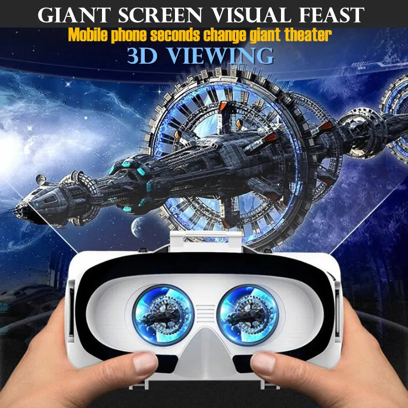 VR Headset for Smartphones - G06EB Immersive 3D Smart Glasses Tidesmit