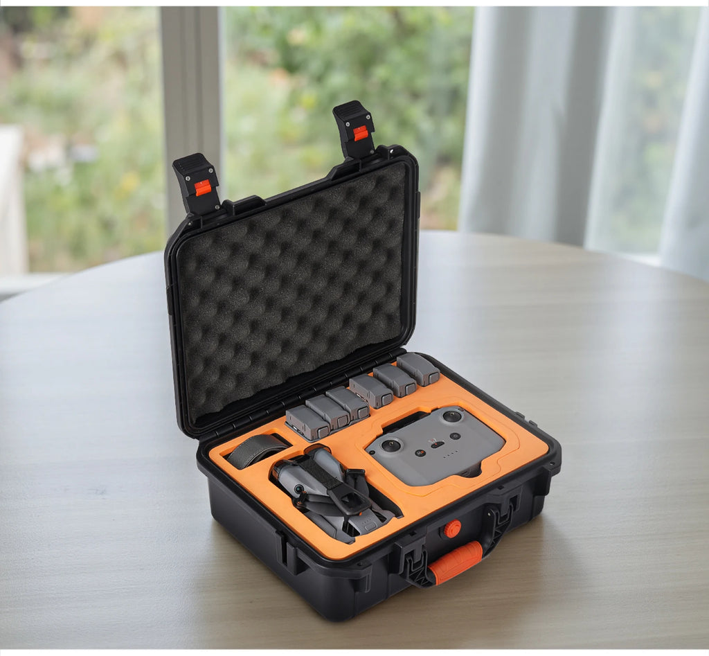 DJI Mini 5 Pro Carrying Case - Waterproof Hard Shell Black Tidesmit