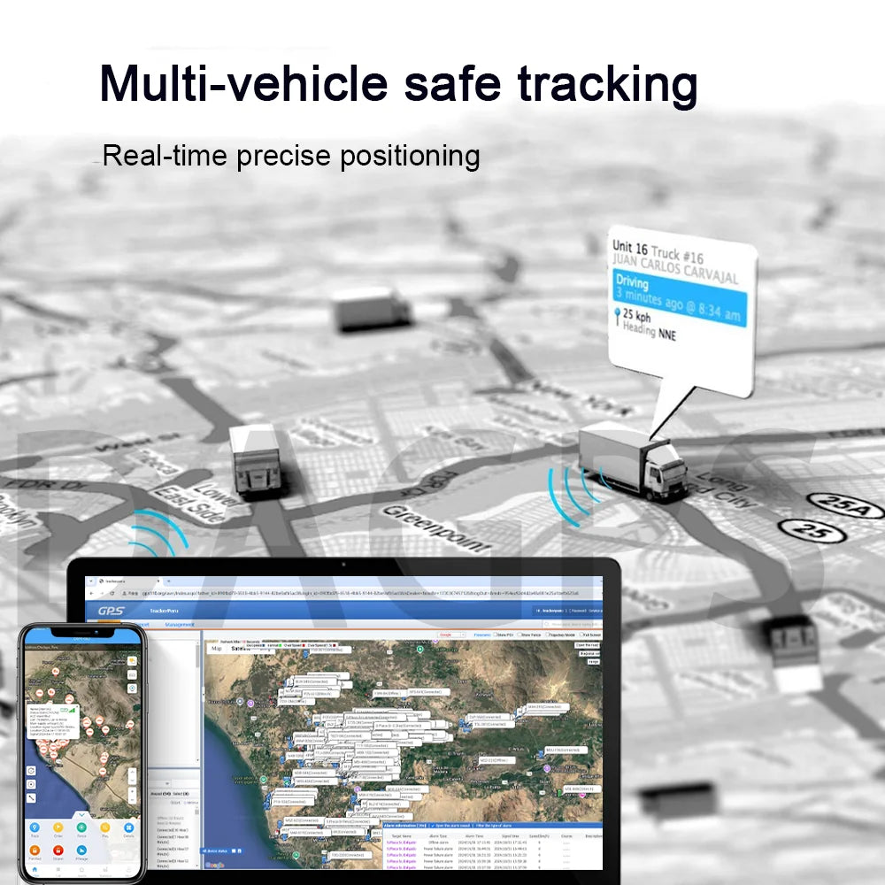 DAGPS Tracker for Vehicle TK110/GT02D 4pin Motocycle Car GPS Tracker Oil-Cut Stop Engine ACC Alarm with Sleep Save Battery GPRS.