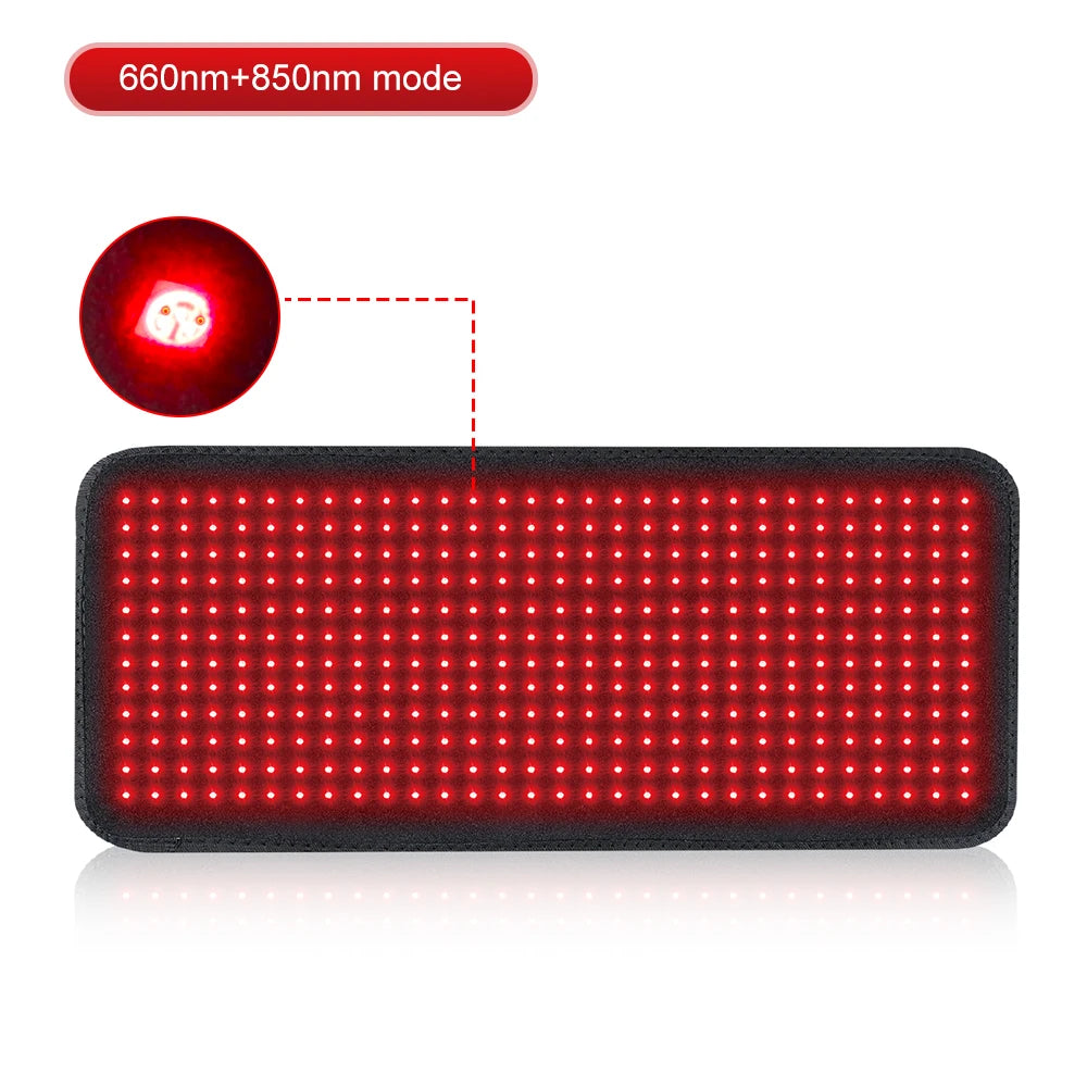 Red Light Therapy Heating Pad for Muscle Relief - Tidesmit Wellness Massage Chairs Tidesmit