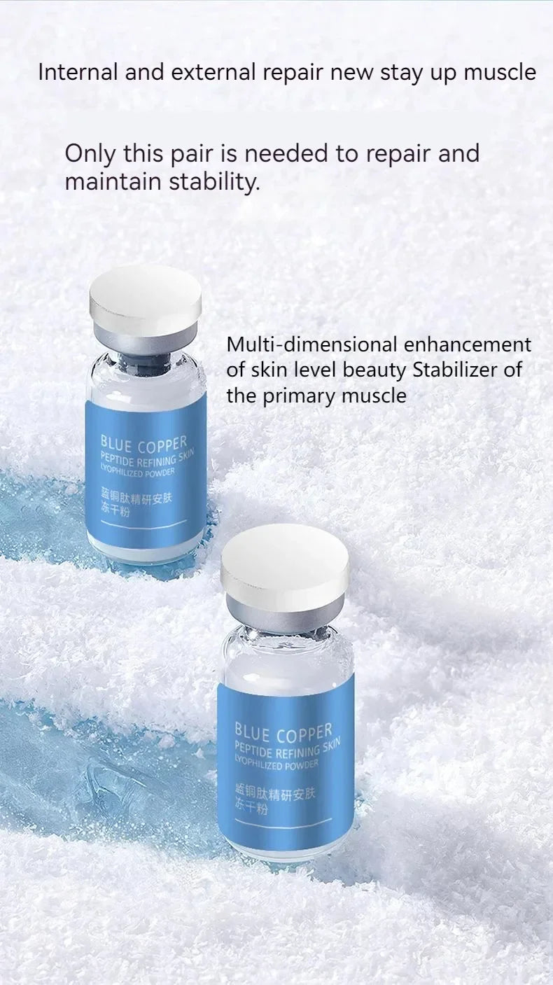 Copper Peptide Serum Anti-Wrinkle Treatment by Tidesmit Relaxation Treatment Tidesmit