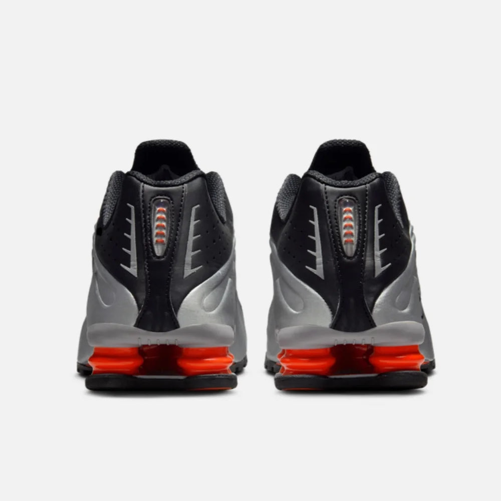 Men Nike Shox R4 HQ1988-002 Vintage Style Sneakers Column Shock Absorption Breathable All-Match Urban Running Trainers