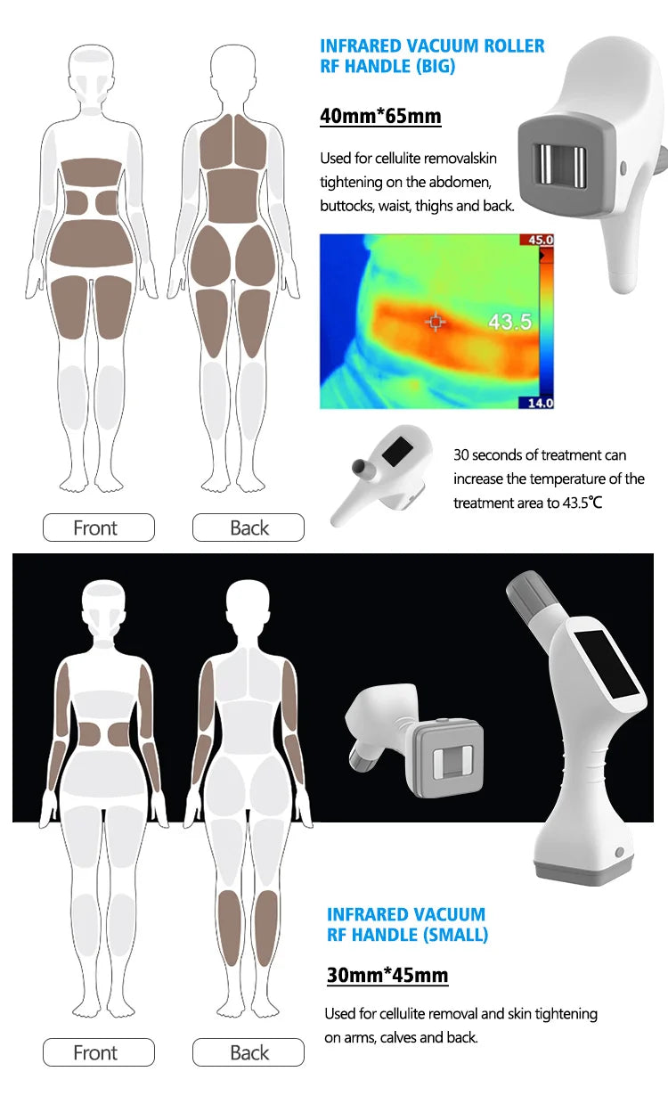 Professional Vacuum Massage Machine | Cellulite Reduction Body Shaper Body Shaping Massage Equipment Tidesmit