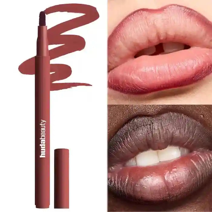 Matte Lip Liner Pencil: Waterproof, Long-Lasting & Nourishing Formula Lip Care Cinamon Tidesmit