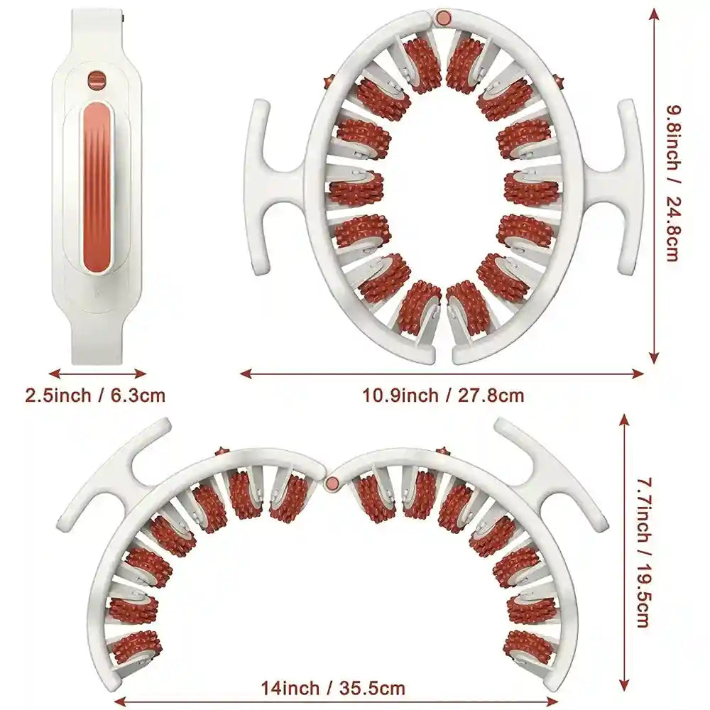 Cellulite Massager Roller - Manual Tool for Targeted Muscle Relief Massage Roller Tidesmit