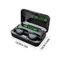 Wireless Headphones Over-Ear with Active Noise Cancellation - Black black Tidesmit