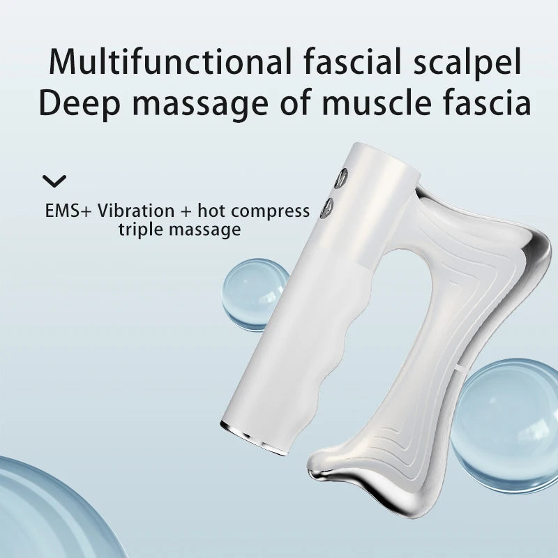 Deep Tissue Massage Gun – Portable Percussive Therapy Tool – Black Fascia Gun Tidesmit