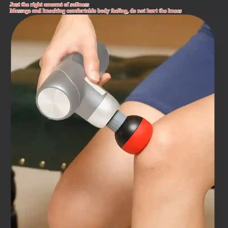 Massage Gun Replacement Heads | Soft Silicone Deep Tissue Attachments Fascia Gun Tidesmit