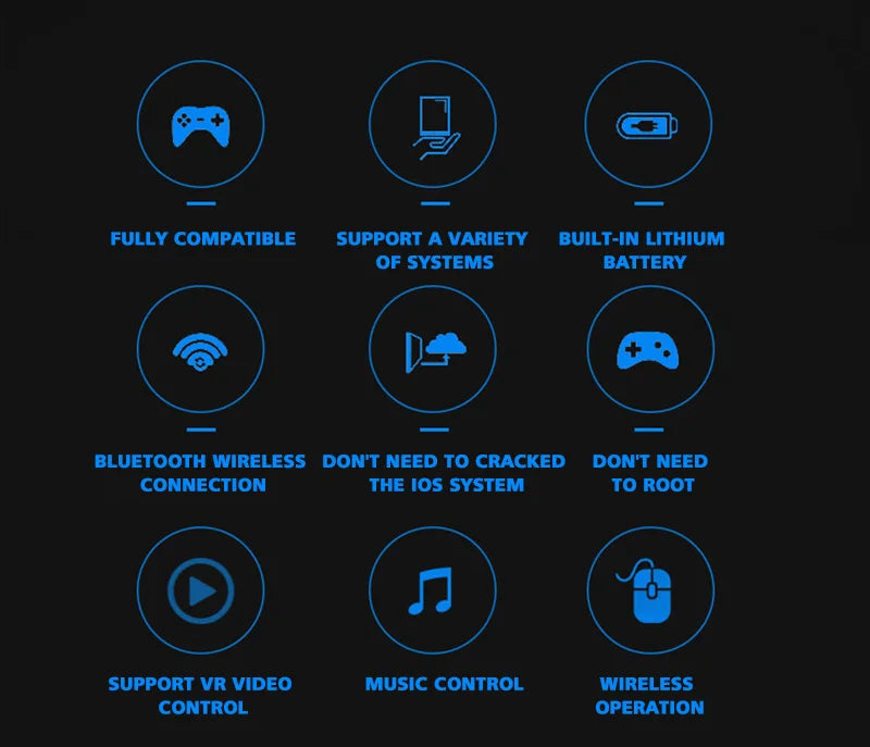 VR Headset for Smartphones - Immersive 3D Mobile VR Glasses Tidesmit