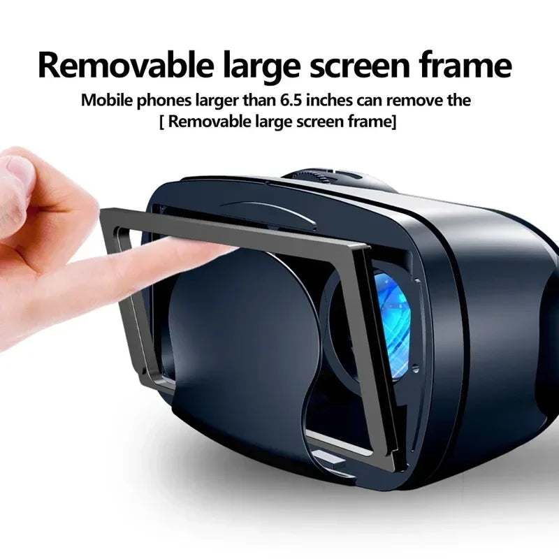 VR Headset for Smartphones - Lightweight 3D Virtual Reality Glasses Tidesmit
