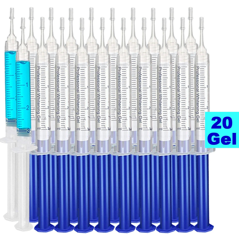 Tidesmit professional teeth whitening gel refill syringe for Invisalign style dental bleaching trays