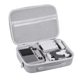 DJI Mini 4 Pro Carrying Case: Waterproof PU Storage Bag in Grey Grey Tidesmit