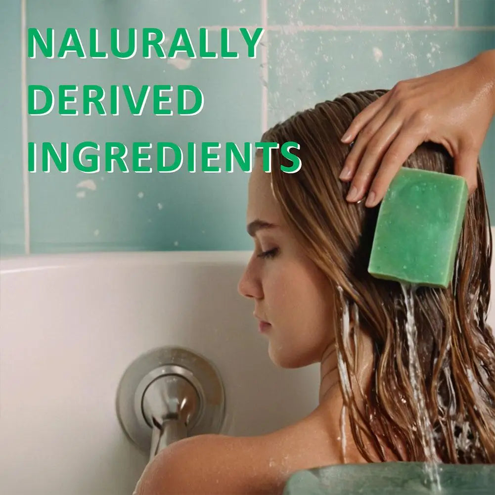 Rosemary Shampoo Bar For Hair Growth Anti Hair Loss Biotin Volumizing Hair Soap Strengthening Thickening Scalp Treatment 100g