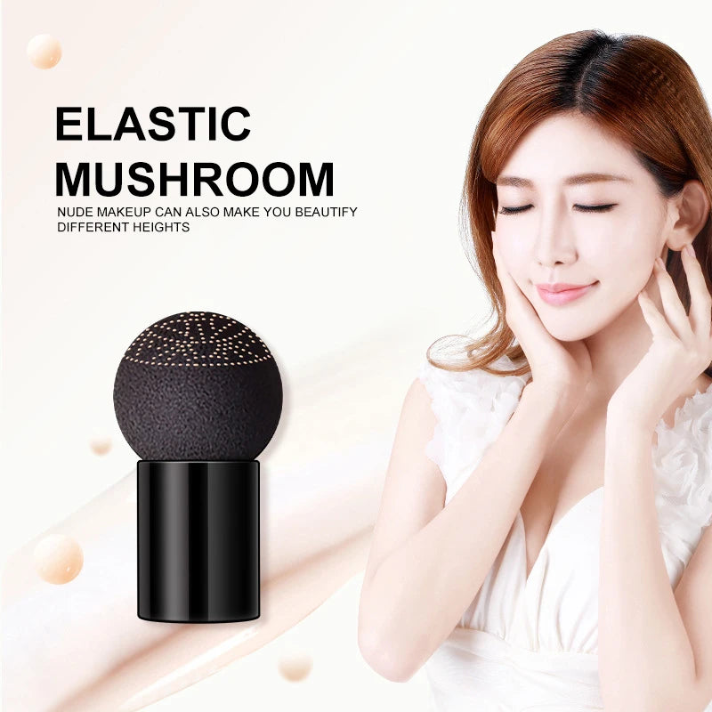 Tidesmit Mushroom Head BB Cream foundation texture close-up for flawless full coverage face makeup base
