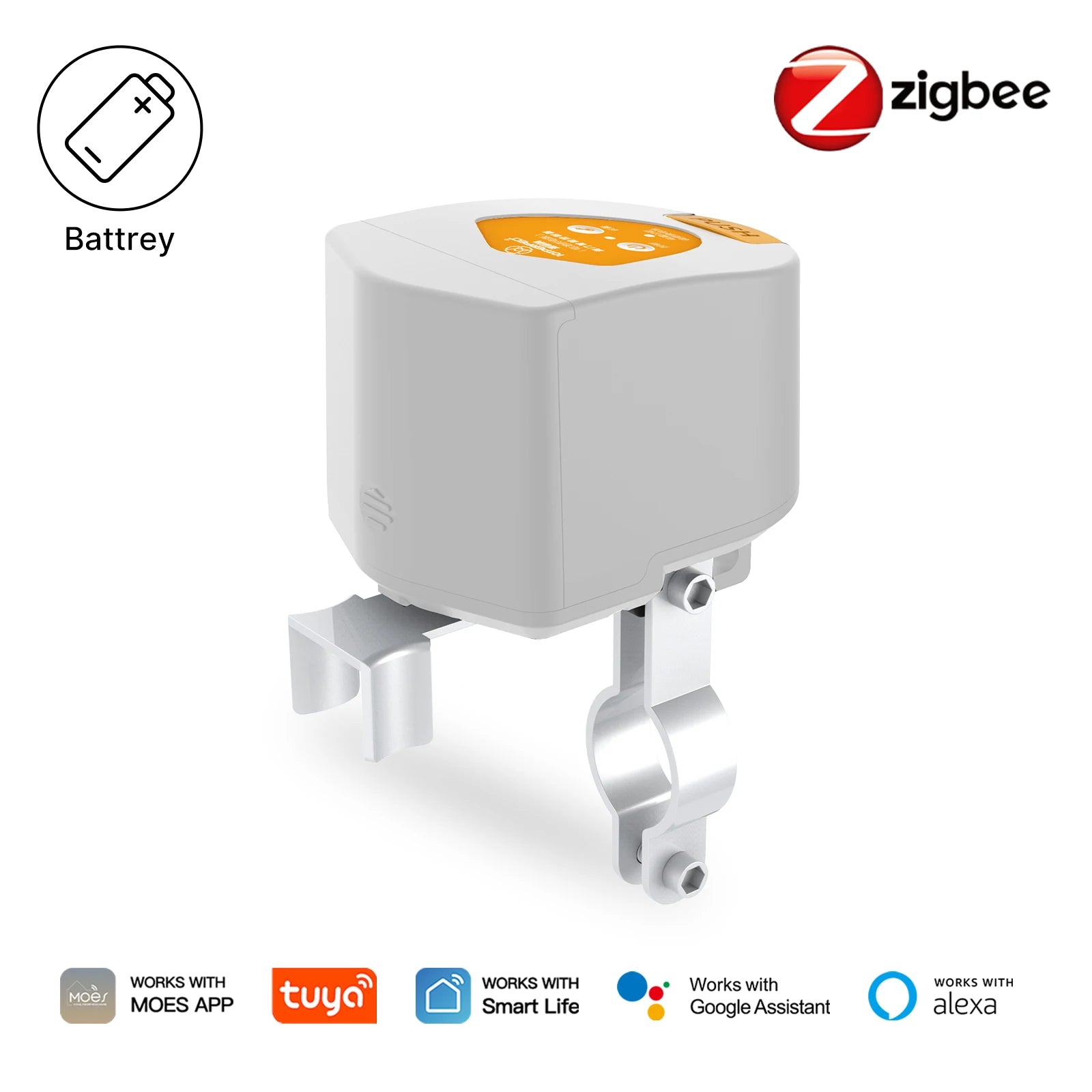 Zigbee Smart Water Valve Controller | Automatic Voice-Controlled Shut-Off Zigbee Valve Tidesmit