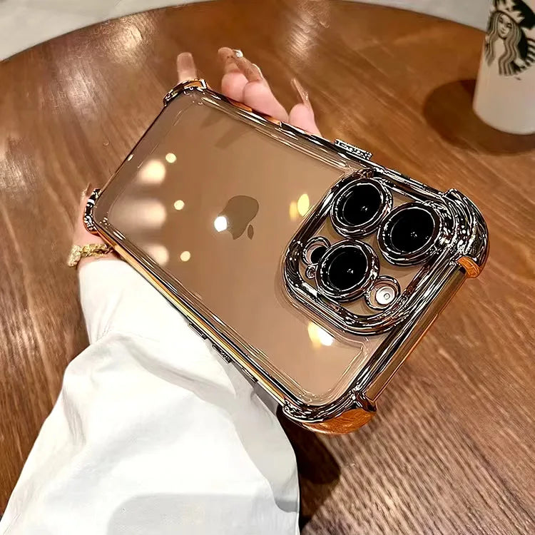 Shockproof Phone Case for iPhone 16 Pro Max - Military-Grade Protection Desert Gold Tidesmit