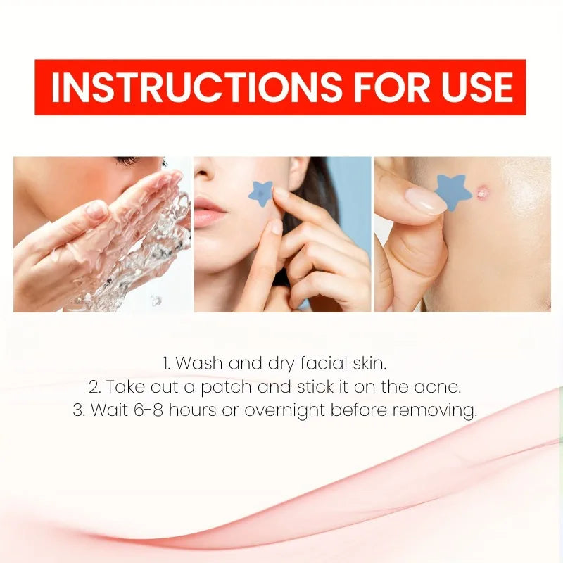 200/400pcs Acne Patches Invisible Pimple Cover for Face Oil Control Spot Treatment Cute Sticker for Covering Zits and Blemishes