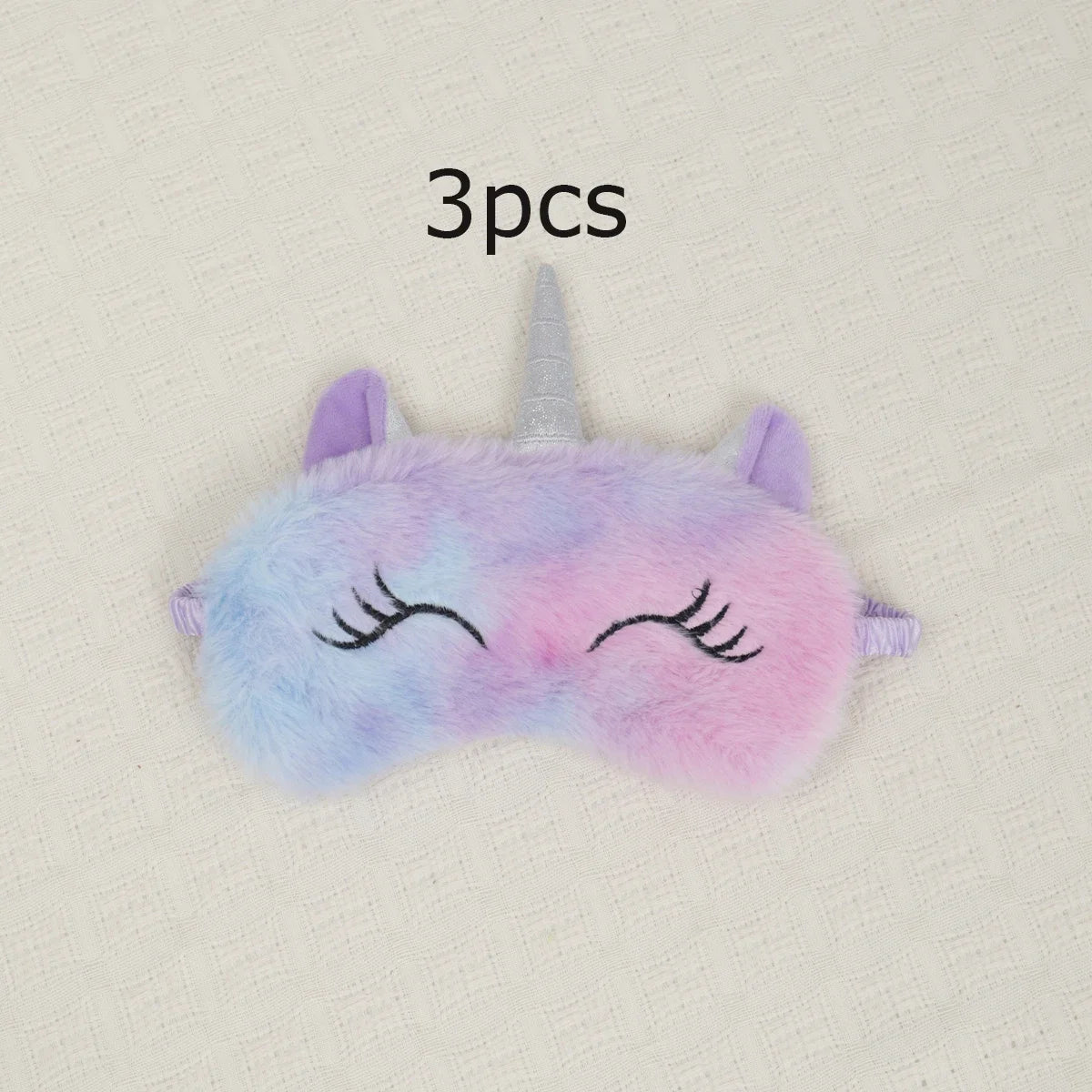 1pc/3pcs/5pcs-Cartoon Unicorn Party Anime Sleeping Mask Kids Gift Cute Blindfolds Travel Sleep Eye Band Shade Rest Eyepatch