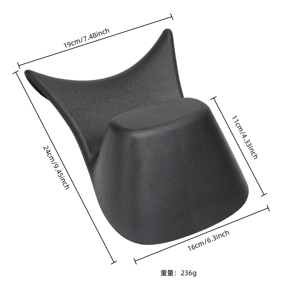 Silicone Hair Washing Neck Rest Cushion - Ergonomic Salon Support Pad Massage Chairs B Tidesmit