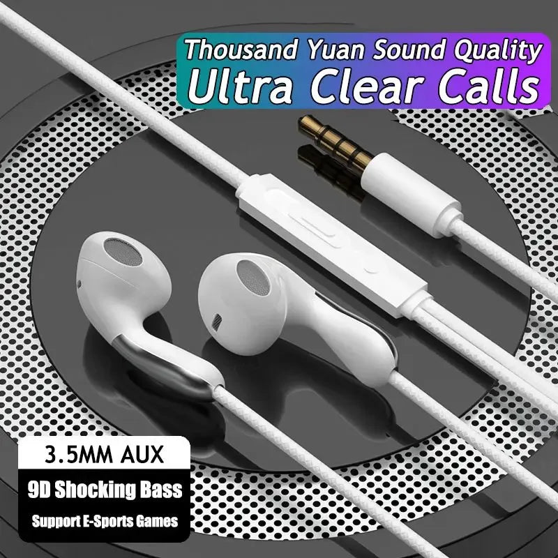 Tidesmit USB-C Wired Earbuds with HD Mic HiFi Stereo Sport Fit Tidesmit