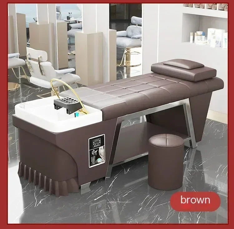 Head Spa Bed with Massage Function - Ergonomic Salon Equipment Massage Chairs Tidesmit