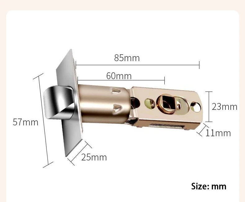 ICCSSI K10CPLUS Smart Lock Tuya Spherical Door Lock Tuya Fingerprint Password Key 4-in-1 Unlock for Airbnb Home Aluminum Alloy