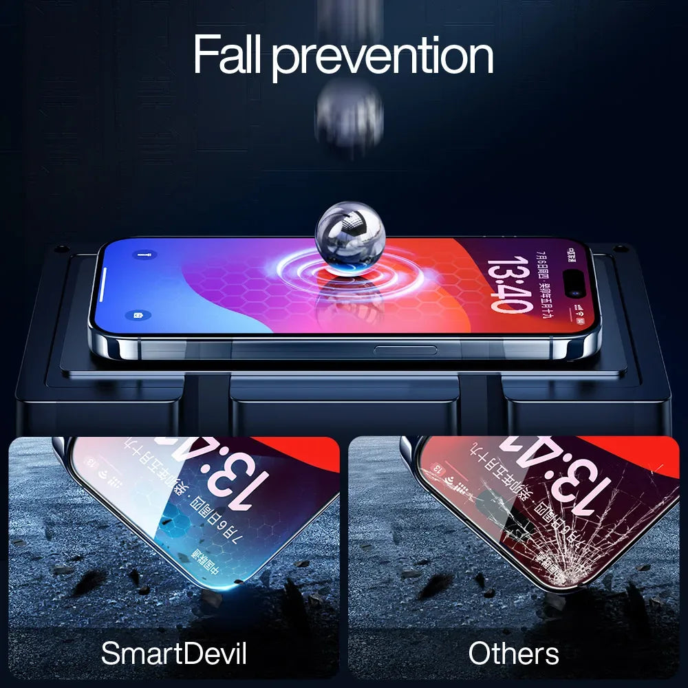 iPhone Screen Protector - 9H Hardness Tempered Glass for iPhone Series Tidesmit