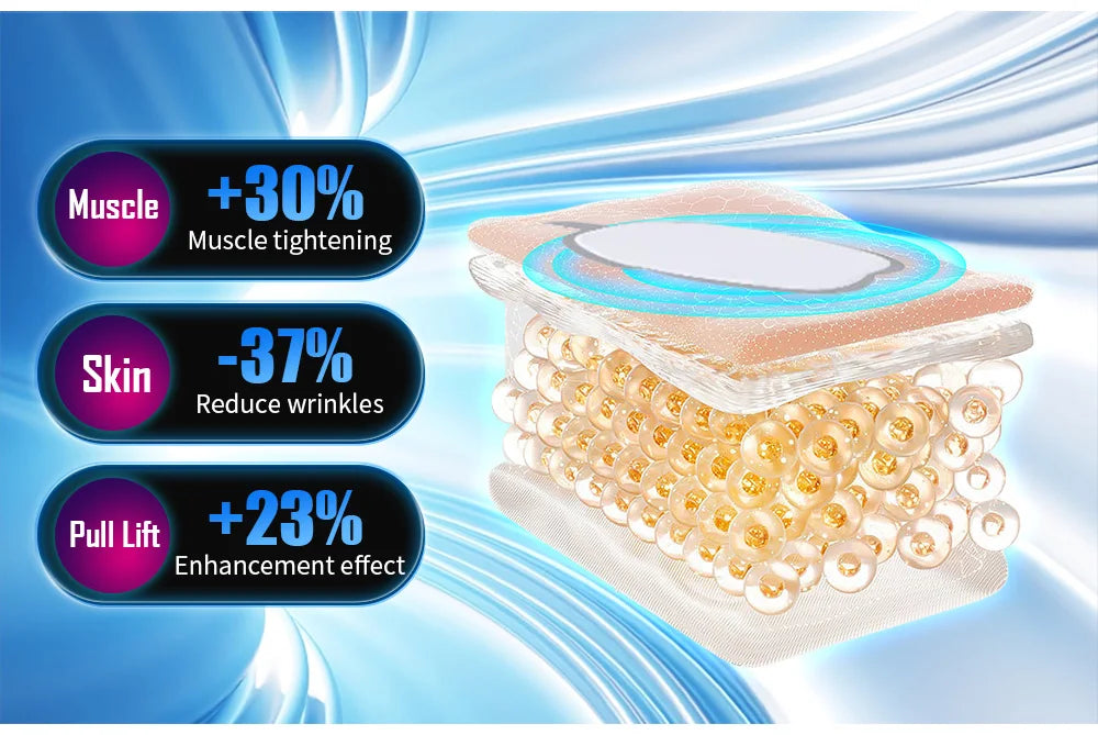 RF Skin Tightening & Face Lift Machine - Pro Sculpting Device Body Shaping Massage Equipment Tidesmit