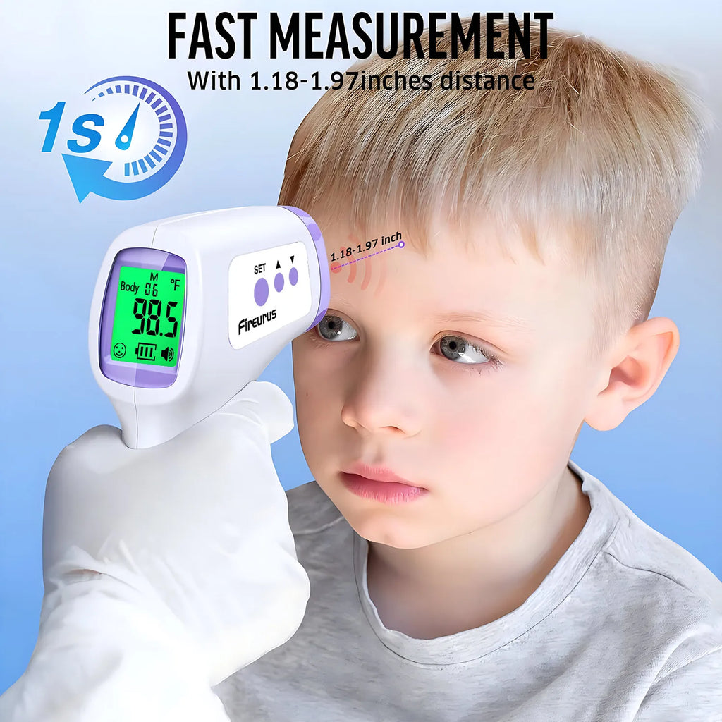 Medical Digital Infrared Forehead Thermometer Electronic Temperature Meter For Baby Thermometer Forehead Non-Contact Termometro