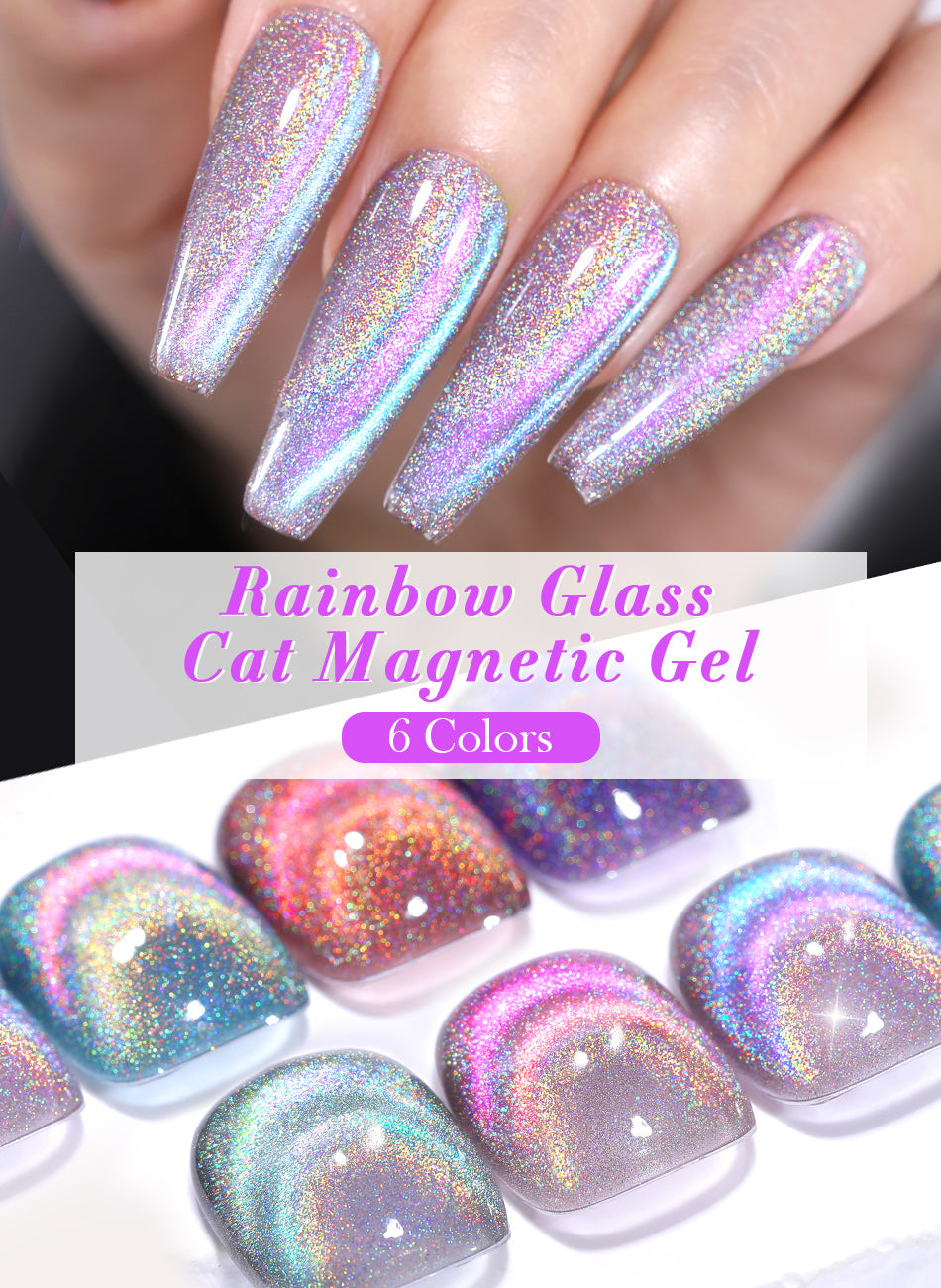 9D Cat Eye Gel Polish Magnetic UV LED Varnish for Professional Manicure Permanent Makeup Machines Tidesmit