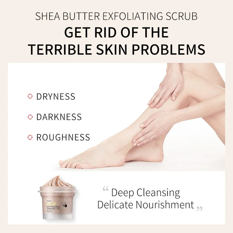 Shea Butter Exfoliating Scrub for Face and Body - Tidesmit Scrubs Treatments Tidesmit