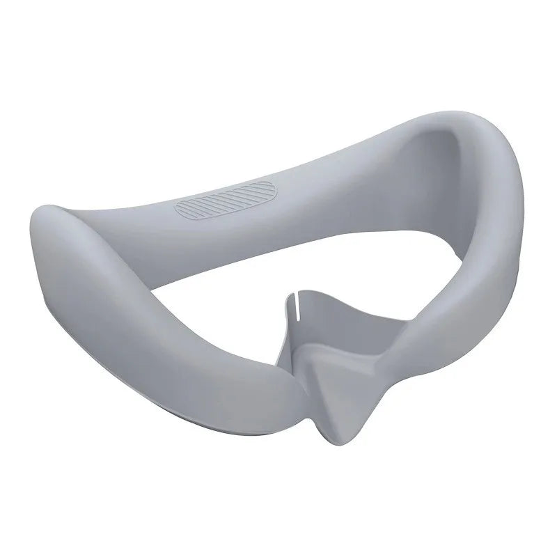 Pico 4 Ultra Silicone Facial Interface - Ergonomic Light Leakage Guard Gray Tidesmit