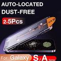 Samsung Galaxy Tempered Glass Screen Protector - 5 Pack 9H Anti-Scratch High Definition Tidesmit