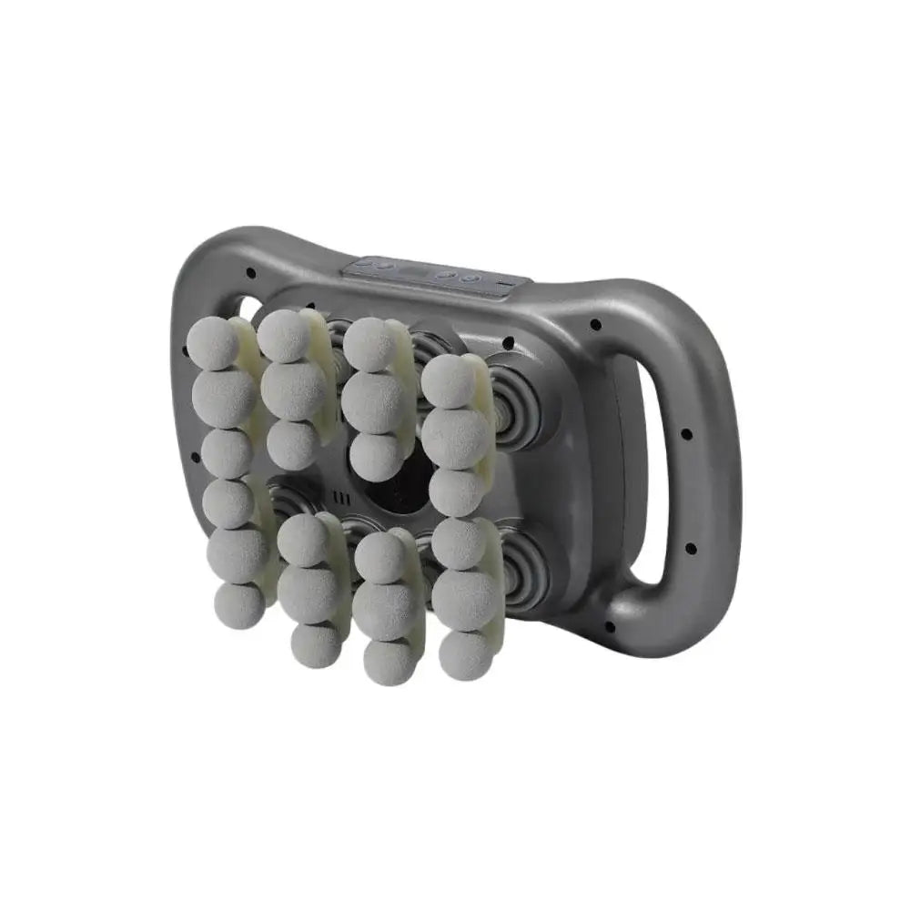 Fascia Gun Deep Tissue Muscle Massager with Red Light Therapy Fascia Gun 24Head 02 gray Tidesmit