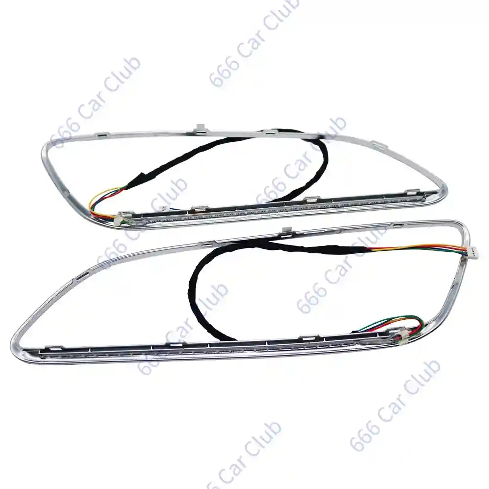 Mercedes-Benz Ambient LED Turbine Vents, 12-Color Interior Lighting Kit Tidesmit